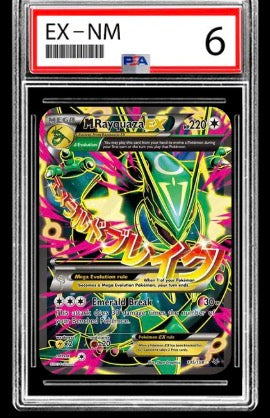 Mega Rayquaza EX 105/108 PSA 6