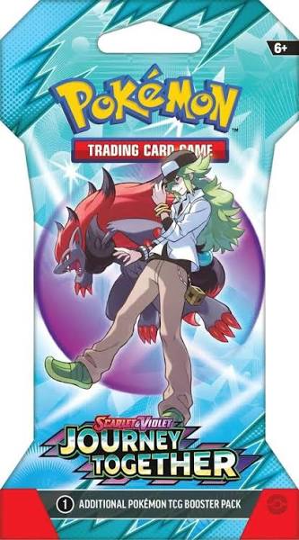 Journey Together Sleeved Booster Pack - SV09: Journey Together