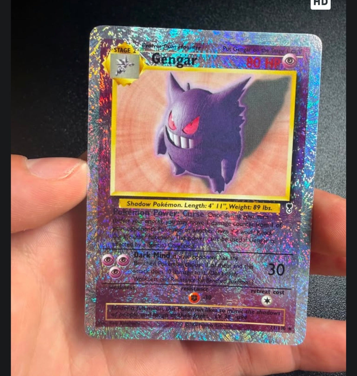 Gengar Legendary Collection Reverse Holo - NM
