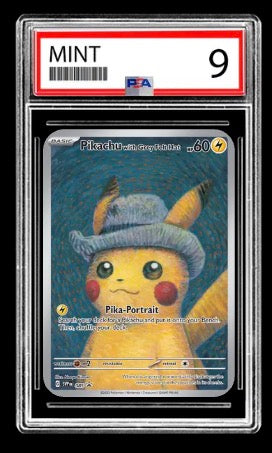 Pikachu Van Gogh PSA 9 Mint