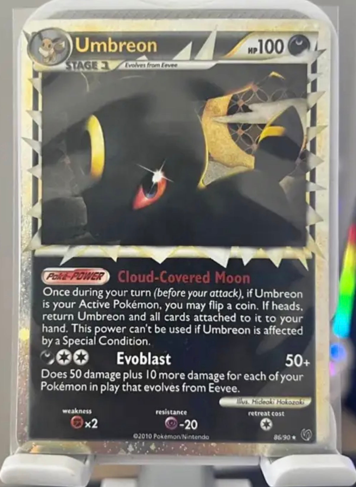 Umbreon Prime - Undaunted 86/90 - NM