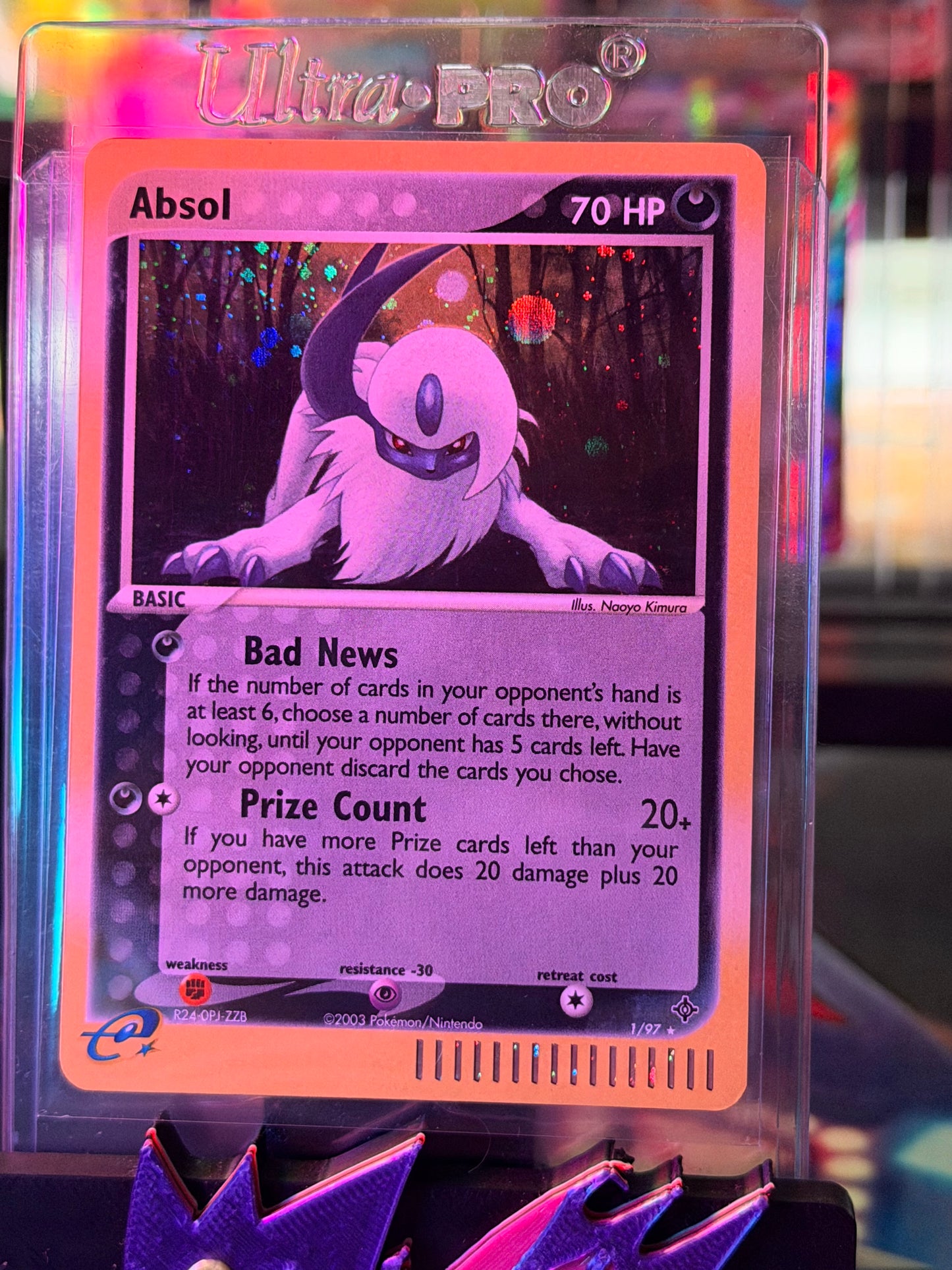 Absol EX Dragon 1/97 - NM