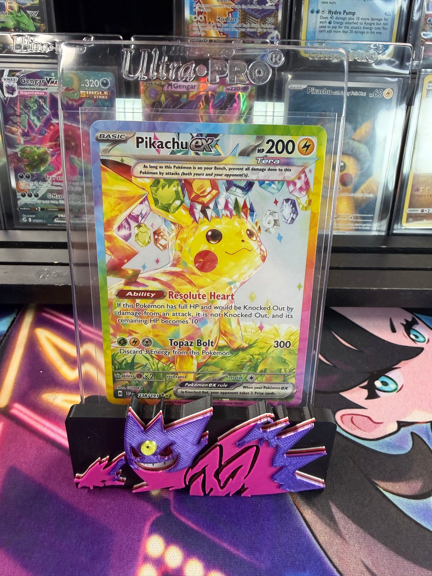 Pikachu EX Surging Sparks 238/191 - NM/ Mint