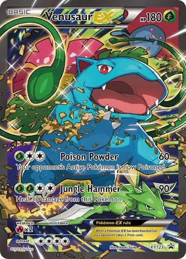 Venusaur EX - XY123 Promo - NM