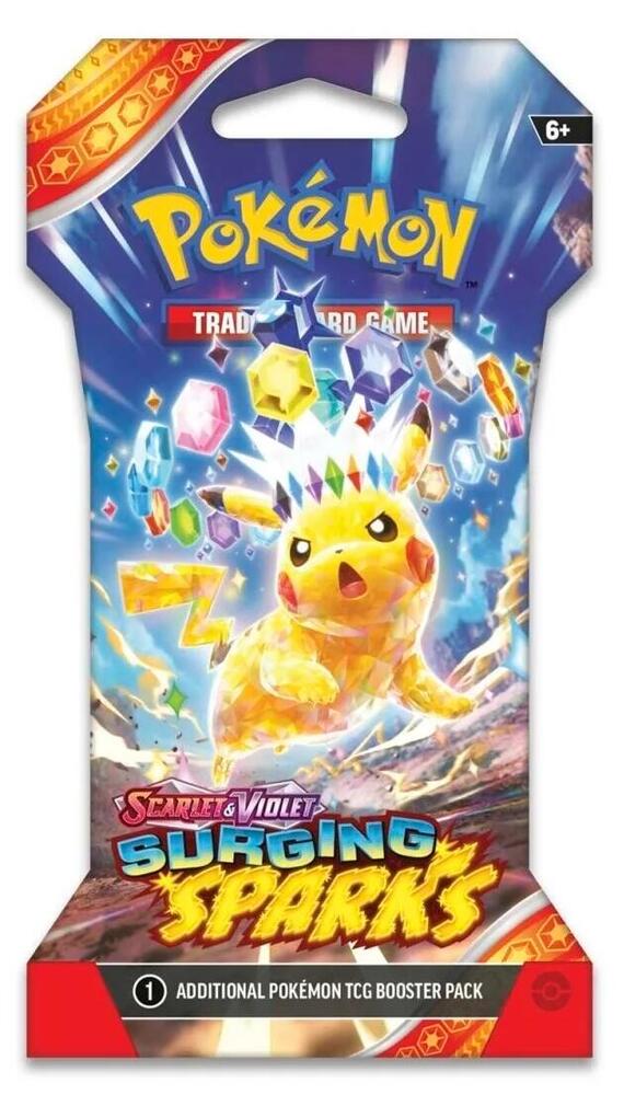 Surging Sparks Sleeved Booster Pack - SV08: Surging Sparks