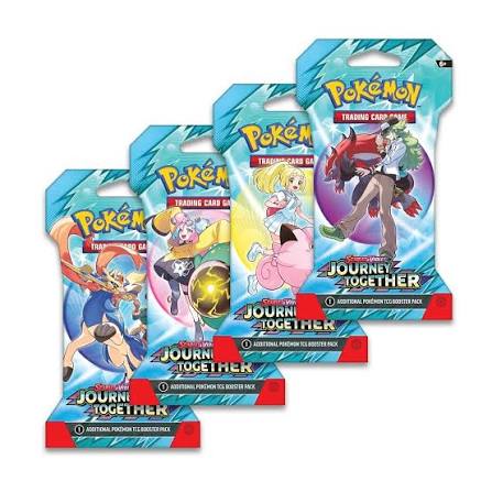 Journey Together Sleeved Booster Art Set - SV09: Journey Together