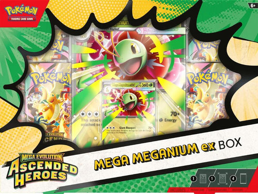 Ascended Heroes Mega Meganium ex Box - ME: Ascended Heroes