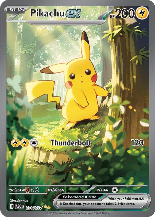 Pikachu EX : Ascended Heroes 276/217 - NM